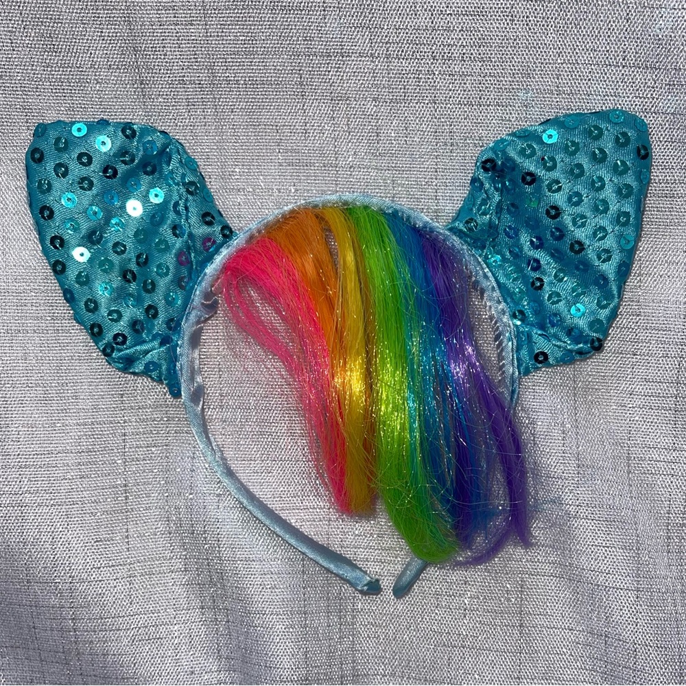 My Little Pony MLP Rainbow Dash Costume Dress w/ Matching Headband, 2T - Picture 10 of 11